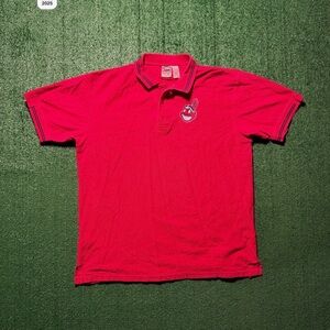 Cleveland Indians Red Polo Size XXL